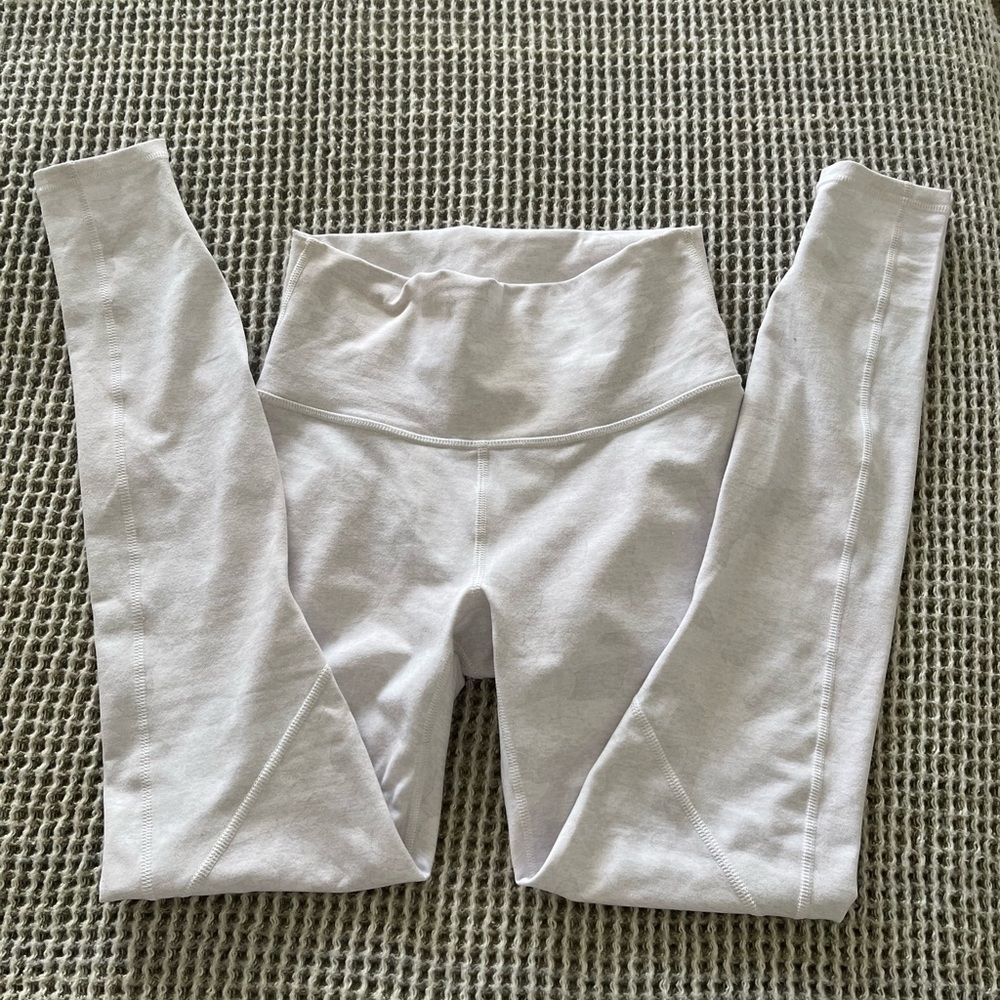 Fabletics power hold white camo leggings